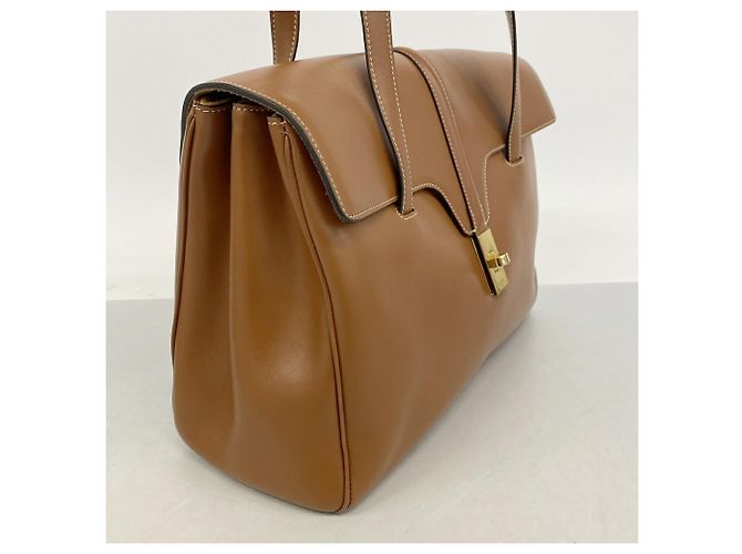 Céline Borsa a tracolla Celine in pelle marrone - vista 2