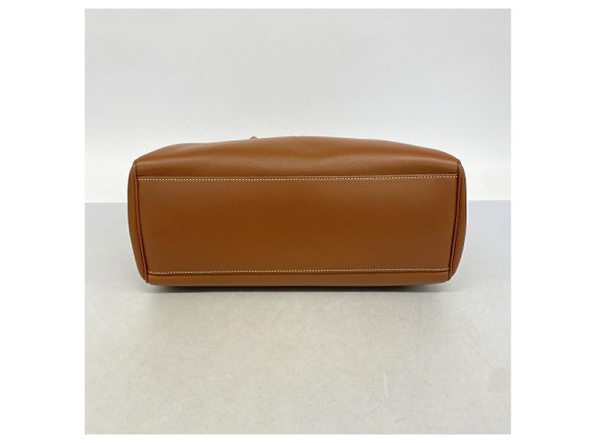 Céline Borsa a tracolla Celine in pelle marrone - vista 3
