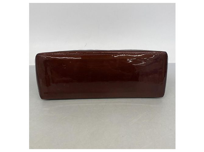 Borsa Louis Vuitton Vernis Wilshire PM Rosso - vista 3