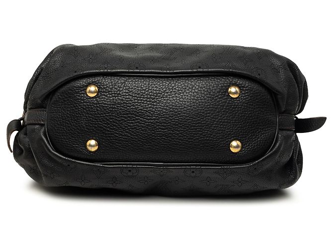 Louis Vuitton Black Monogram Mahina XS Preto - vista 3
