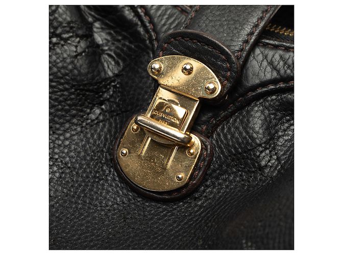 Louis Vuitton Black Monogram Mahina XS Preto - vista 6
