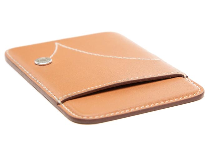 Tarjetero Hermès Brown Swift Bounce MagSafe Castaño - vista 3