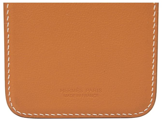 Tarjetero Hermès Brown Swift Bounce MagSafe Castaño - vista 4