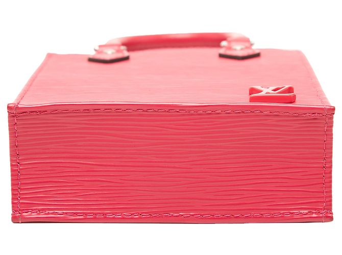 Louis Vuitton Pink Epi Petit Sac Plat Rosa - vista 3