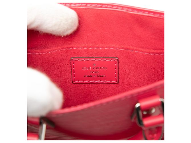 Louis Vuitton Pink Epi Petit Sac Plat Rosa - vista 5