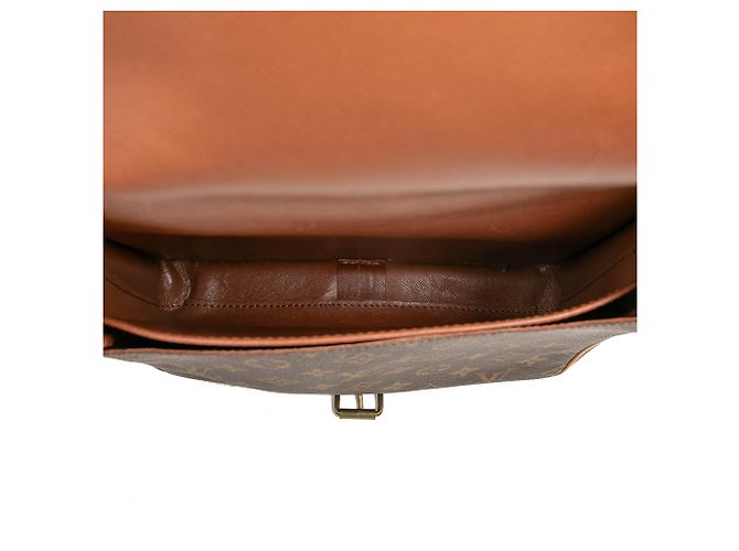 Louis Vuitton Brown Monogram Cartouchiere GM Marrone - vista 4