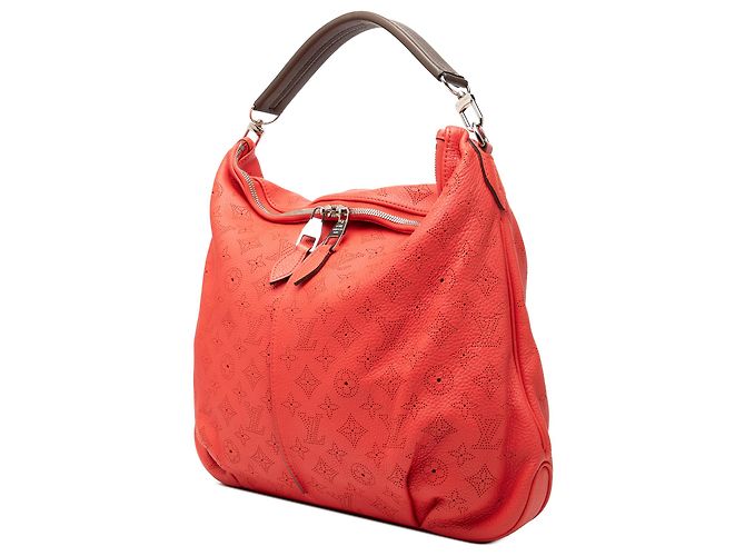 Louis Vuitton Red Monogram Mahina Selene MM Rosso - vista 2
