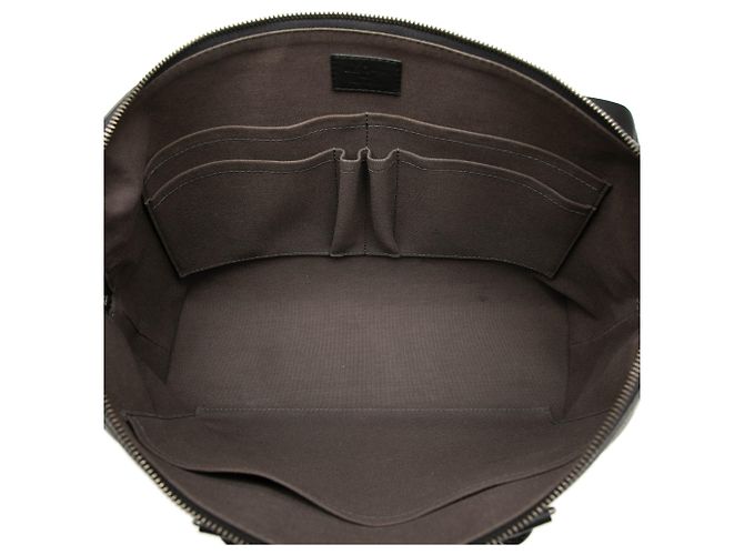 Louis Vuitton Black Damier Infini Porte Documents Jour Nero - vista 4