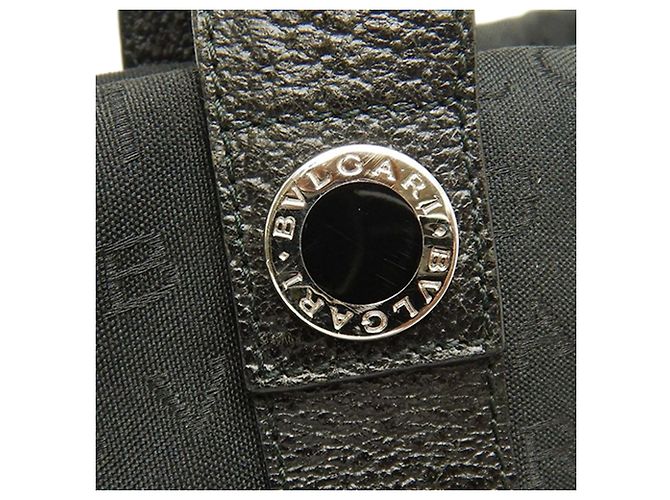 Bulgari Bvlgari Logomania Canvas Tote in Schwarz - Ansicht 14