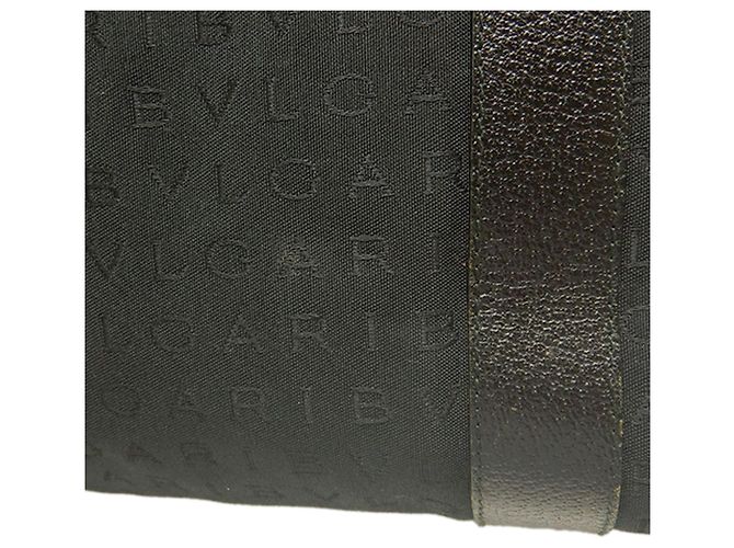 Bulgari Bvlgari Logomania Canvas Tote in Schwarz - Ansicht 15