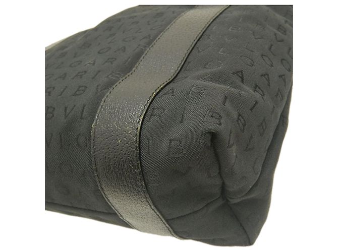 Bulgari Bvlgari Logomania Canvas Tote in Schwarz - Ansicht 19