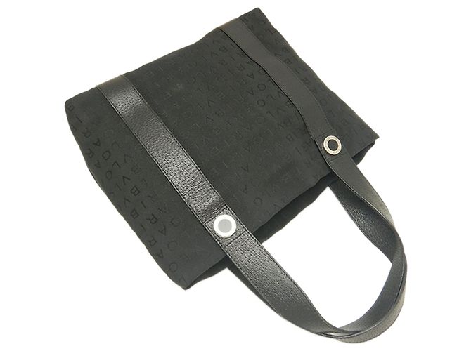 Bulgari Bvlgari Logomania Canvas Tote in Schwarz - Ansicht 5