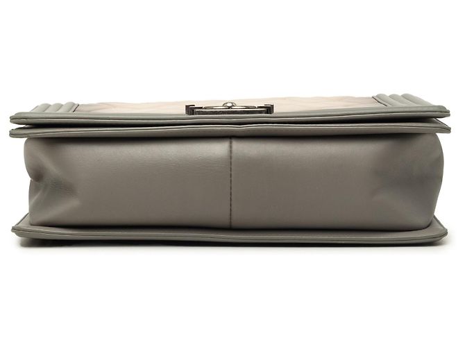 Chanel Beige Medium Quilted Calfskin Ombre Boy Flap - Ansicht 3