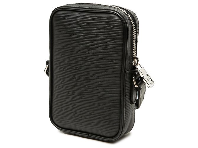 Louis Vuitton Black Epi Initials Danube PPM Nero - vista 2