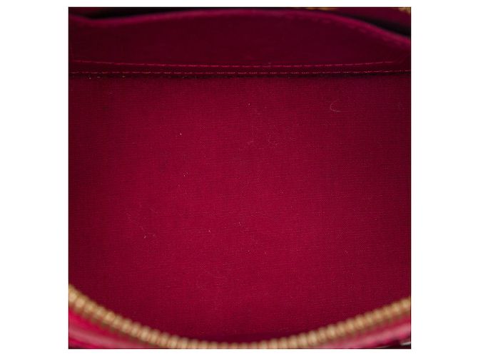 Louis Vuitton Red Monogram Vernis Alma BB Rosso - vista 4