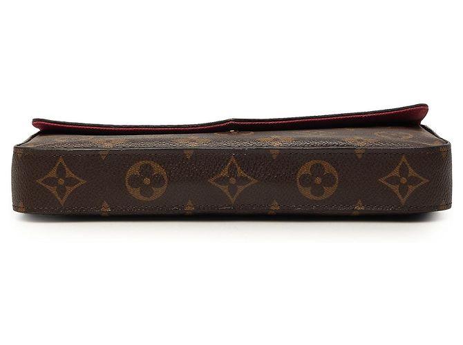 Louis Vuitton Brown Monogram Pochette Felicie Braun - Ansicht 3