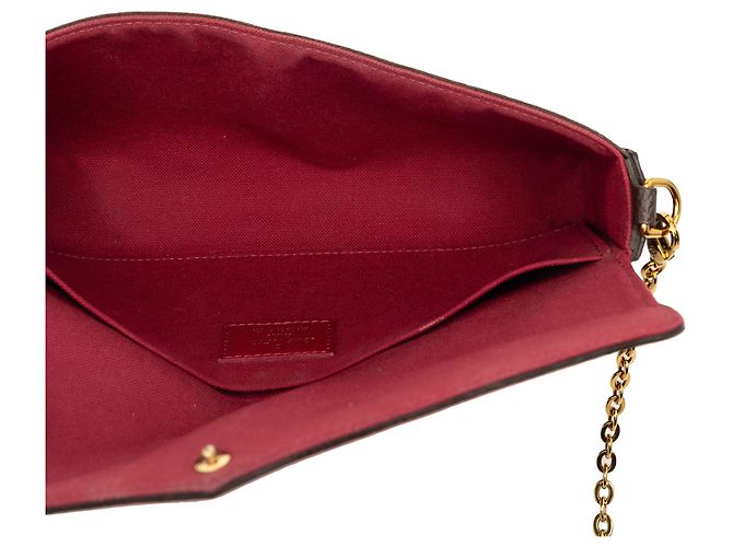 Louis Vuitton Brown Monogram Pochette Felicie Braun - Ansicht 4
