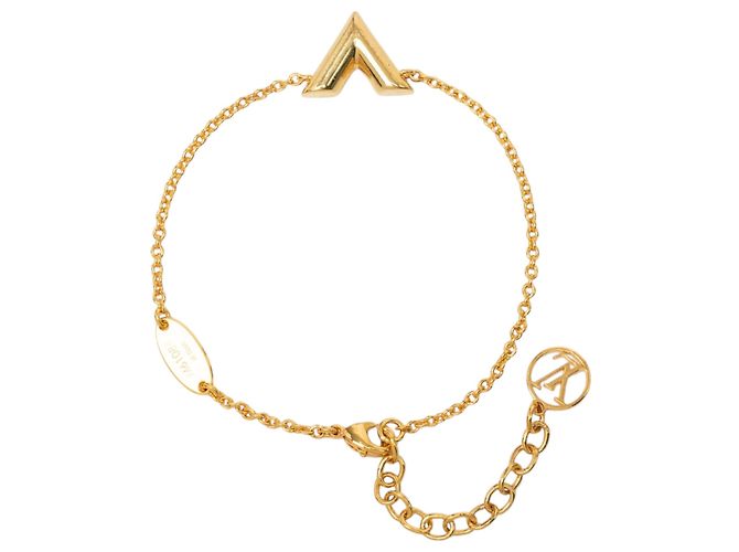 Bracciale Essential V Louis Vuitton Gold Plated Gold D'oro - vista 4