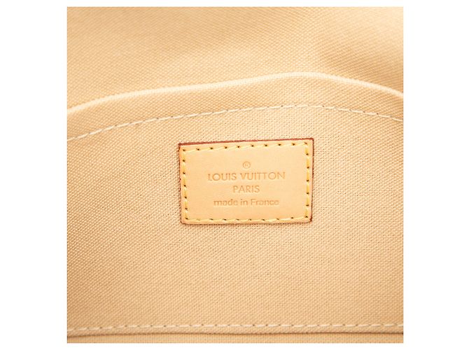 Louis Vuitton White Damier Azur Favorite PM Bianco - vista 5