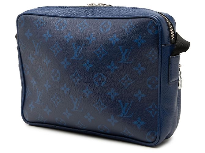 Louis Vuitton Blue Monogram Taigarama Outdoor Messenger Azul Azul escuro - vista 2