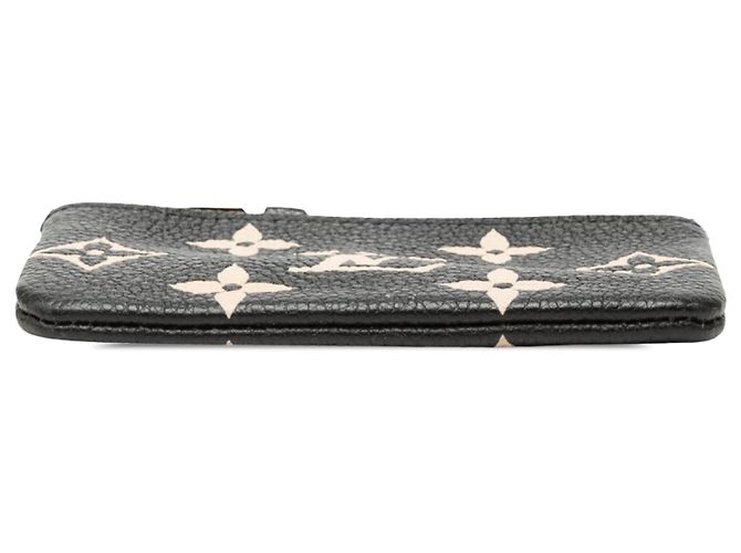 Louis Vuitton Key Pouch Monogram Empreinte Bicolor Schwarz - Ansicht 3