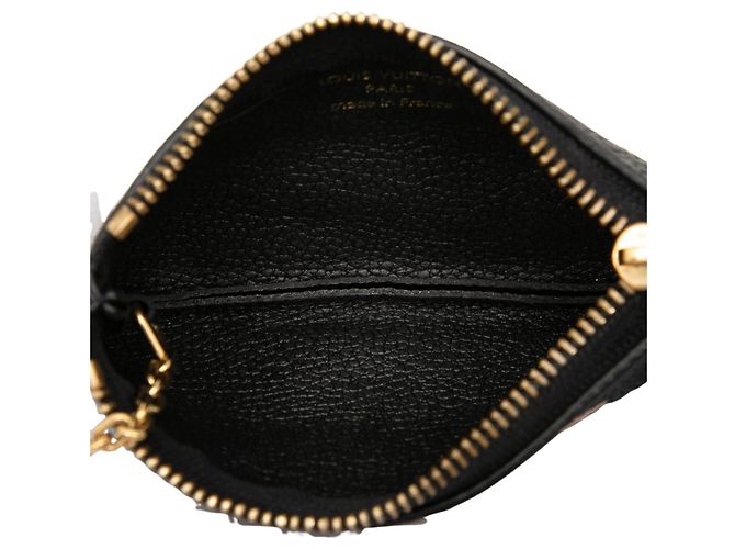Louis Vuitton Key Pouch Monogram Empreinte Bicolor Schwarz - Ansicht 4