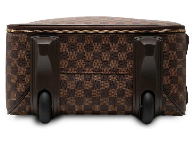 Louis Vuitton Brown Damier Ebene Pegase 55 Marrone - vista 3