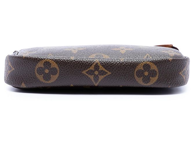 Louis Vuitton Brown Monogram Mini Pochette Accessoires Marron - vue 3