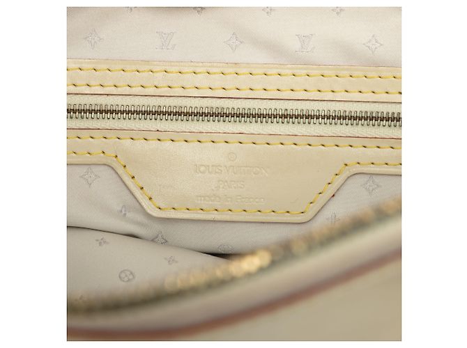 Louis Vuitton White Suhali Lockit PM Bianco - vista 5