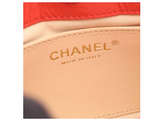 Chanel Borsa Hobo Wavy CC in vitello graffiato lucido rosa Small - vista 5