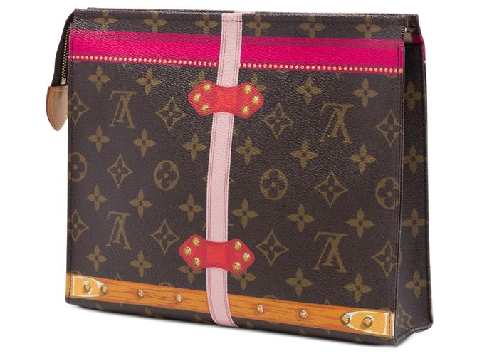 Necessaire Louis Vuitton Brown Monogram Summer Trunks 26 Marrone - vista 2