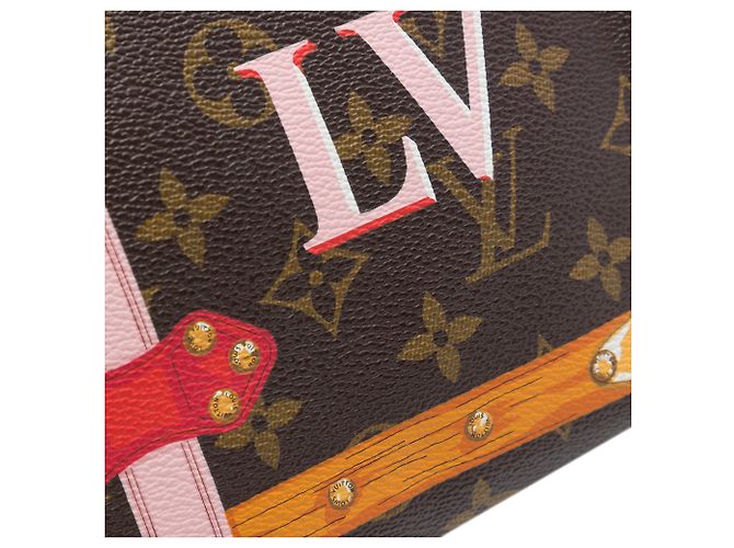 Necessaire Louis Vuitton Brown Monogram Summer Trunks 26 Marrone - vista 5
