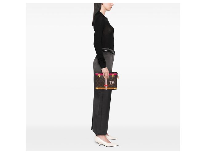Necessaire Louis Vuitton Brown Monogram Summer Trunks 26 Marrone - vista 6