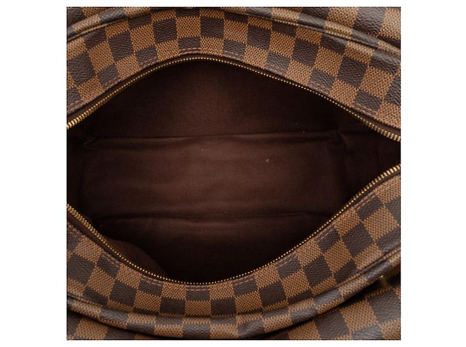 Louis Vuitton Brown Damier Ebene Naviglio Marrone - vista 4