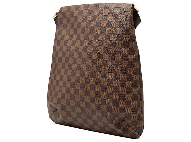 Louis Vuitton Brown Damier Ebene Musette Salsa GM Marrone - vista 2