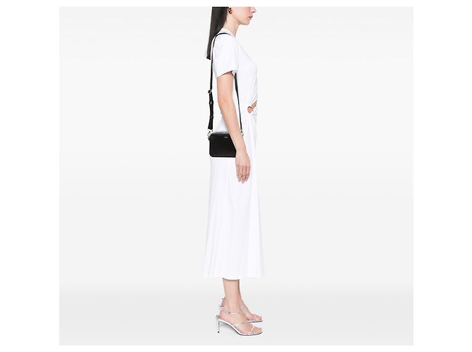 Pouch Galaxy Dior in vitello traforato Black Oblique con tracolla Nero - vista 6