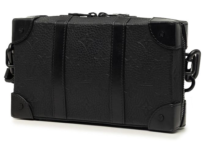 Portafoglio Soft Trunk Monogram Taurillon Nero Louis Vuitton - vista 2