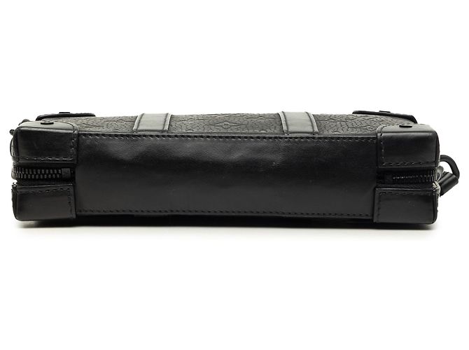Portafoglio Soft Trunk Monogram Taurillon Nero Louis Vuitton - vista 3