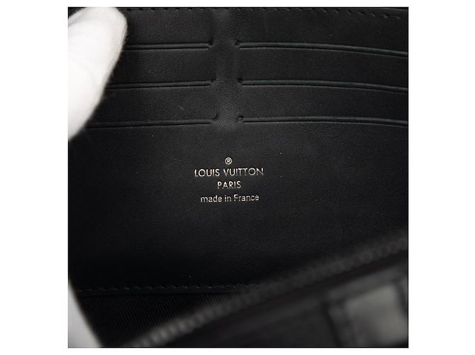 Portafoglio Soft Trunk Monogram Taurillon Nero Louis Vuitton - vista 5