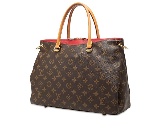 Louis Vuitton Brown Monogram Pallas MM Marrone - vista 2