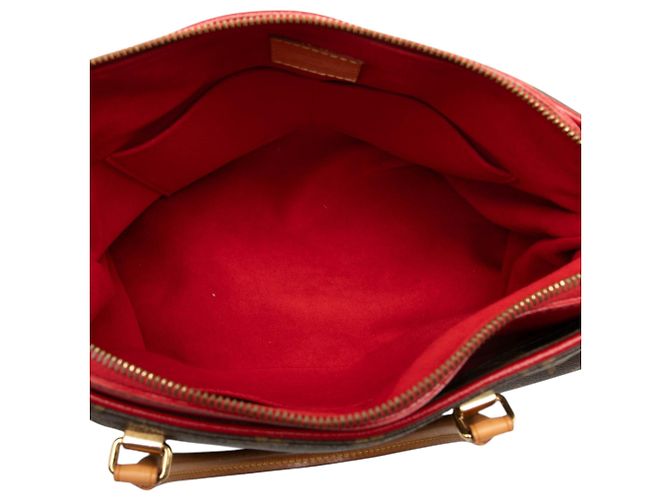 Louis Vuitton Brown Monogram Pallas MM Marrone - vista 4