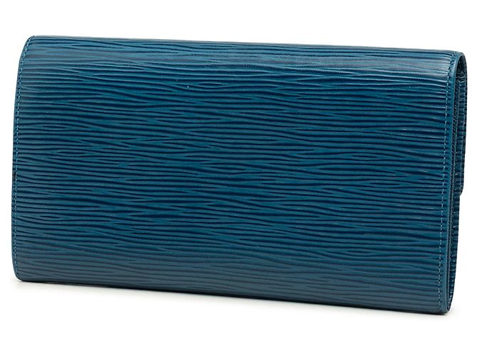 Louis Vuitton Blue Epi Sarah Long Wallet - view 2