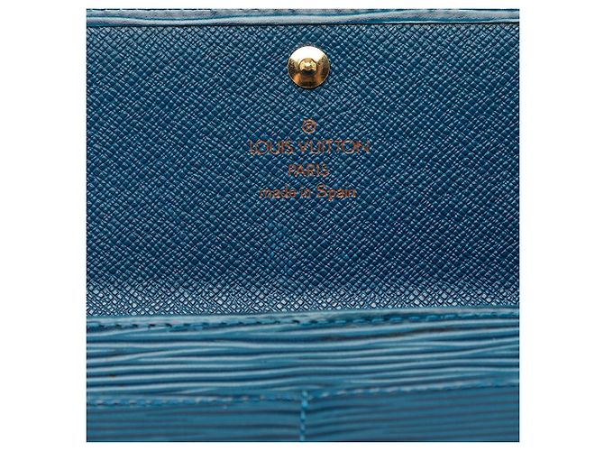 Louis Vuitton Blue Epi Sarah Long Wallet - view 5