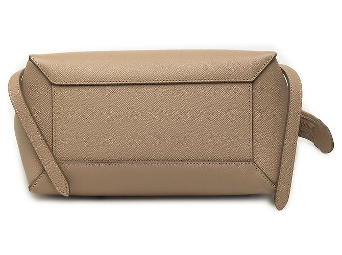 Belt Bag Céline Borsa cintura Celine in pelle di vitello micrograna marrone Taupe - vista 3