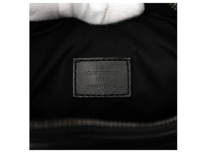 Louis Vuitton Soft Trunk aus Nylon Monogram Camouflage grün Olivgrün - Ansicht 5
