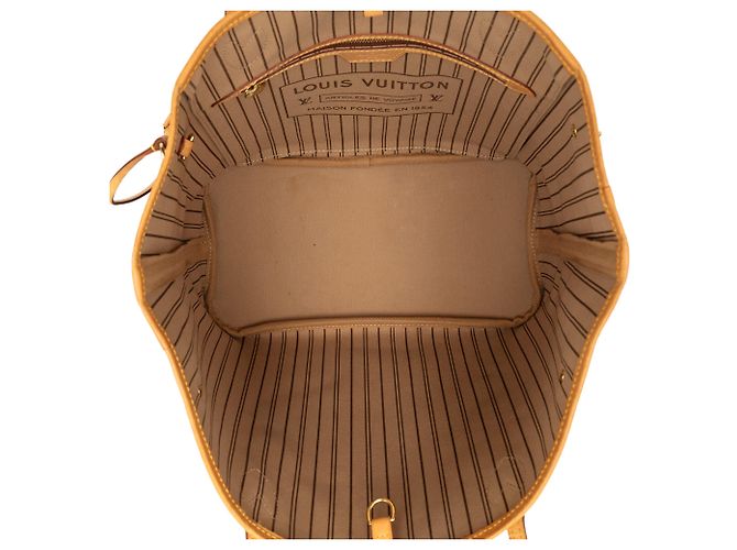 Louis Vuitton Brown Monogram Neverfull MM Braun - Ansicht 4