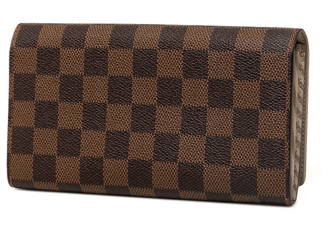 Cartera Louis Vuitton Brown Limited Edition Damier Ebene Trunks and Locks Sarah Castaño - vista 2