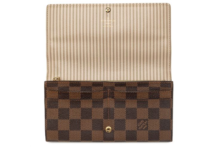 Cartera Louis Vuitton Brown Limited Edition Damier Ebene Trunks and Locks Sarah Castaño - vista 6