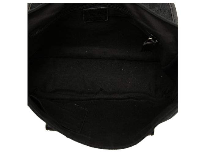 Borsa a tracolla Gucci in tela GG nera Nero - vista 4