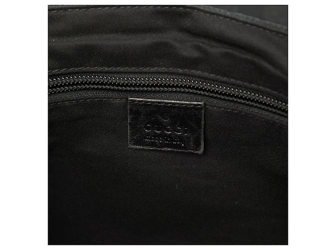 Borsa a tracolla Gucci in tela GG nera Nero - vista 5